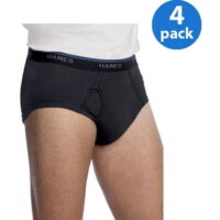 Big Men's FreshIQ Comfortblend Dyed Tagless Brief 4-Pack, 2XL