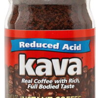 Kava Reduced Acid Instant Coffee, 4 Ounce