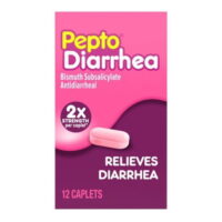Pepto Bismol Diarrhea Caplets, 12 Ea