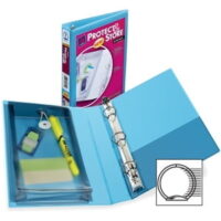 Avery® Protect & Store 5-1/2' x 8-1/2' Mini Durable View Binders with Round Rings