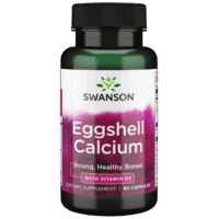 Swanson Eggshell Calcium with Vitamin D-3 60 Capsules