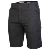 Micros Men's Hybrid Flat Front Causal Shorts (14, Termino Black)