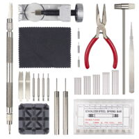 Ziss 100 PCs Watch Band Strap Link Pins Remover Repair Tool 10 in 1 Watchband Repair Kit