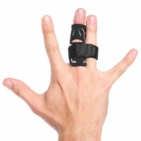 2 Pack Finger Splint Wraps Adjustable Finger Brace Trigger Finger Buddy Splints Mallet Finger Guards for Arthritis Sport Finger Support Sleeves Protector for Basketball Volleyball Tennis