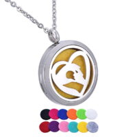Mommy and me Forever Promise Heart Perfume Aromatherapy Essential Oil Diffuser