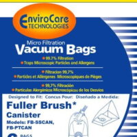Fuller Brush Canister Vacuum Bags FB-SSCAN FB-PTCAN (6 Pack)