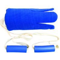 Essential Medical Supply Flexible Terry Cloth Sock Aid with Long Foam Handles