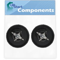 2 Pack UpStart Components Replacement Cross Blade for Magic Bullet MB1001 Original Blender