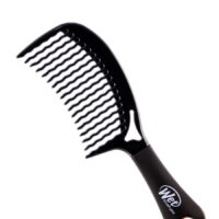 The Wet Brush Pro Detangle Wave Tooth Comb - Black Out