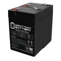 6V 4.5Ah Wheelchair Medical Mobility SLA Battery - 2 Pack