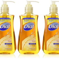 Dial Antibacterial Liquid Hand Soap Gold 7.5 oz, Pack of 3