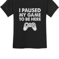 Tstars Boys Unisex Video Game Gift Gamer Shirt Son Kids T Shirt