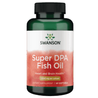 Swanson Super DPA Fish Oil Softgels, 1000 Mg, 60 Ct