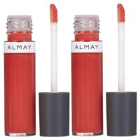 Pack of (2) Almay Color + Care Liquid Lip Balm - 900 Apricot Pucker - Net Wt. 0.24 FL OZ (7.1 mL)