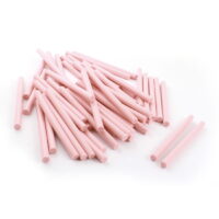 Unique Bargains 50pcs 7cmx100mm Pink Hot Melt Glue  Adhesive Sticks for Arts Crafts