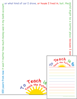 Notes & Quotes Writing Set - Touch the Future