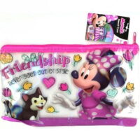 Minnie Mouse Large PVC Pencil Pouch (AS IS)- 6 pcs