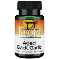 Swanson Aged Black Garlic 650 mg 30 Capsules