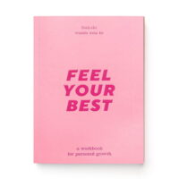 Ban.Do Wellness Workbook, Mindfulness Guided Journal with over 280 Pages made with Wood-free Paper