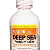 240MJRX MAJOR DEEP SEA NASAL SPRAY SODIUM CHLORIDE-1 % Clear 44 ML UPC 309043865752 (PACK of 11)