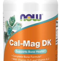 NOW Supplements, Cal-Mag DK with Vitamin D-3 and Vitamin K-2, Supports Bone Health*, 180 Capsules