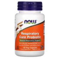 NOW Foods - Respiratory Care Probiotic - 60 Veg Capsules