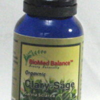 Organic Clary Sage Essential Oil BioMed Balance 15 ml Oil