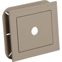 Ply Gem 8-3/16' x 8-3/16' Clay Vinyl Mounting Blocks UNIBLOCK PC