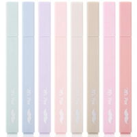 Mr. Pen- Aesthetic Highlighters, 8 Pcs, Chisel Tip, Muted Pastel Color, No Bleed Bible Highlighter Pastel, Highlighters Assorted Colors, Pastel Highlighter Set, Aesthetic School Supplies