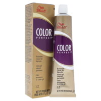 Color Perfect Permanent Creme Gel Haircolor - 12A Utra Light Ash Blonde by Wella for Women - 2 oz