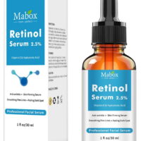Retinol Serum for Face with Hyaluronic Acid - Resurfacing Retinoid Serum with Vitamin A-E, Medical Grade 2.5% Retinol Anti Wrinkle Facial Serum - Boost Collagen Reduce Fine lines and Age Spots