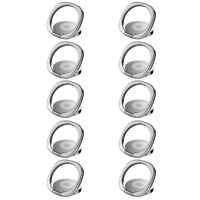 FREEDOMTECH 10-Pack Phone Ring Holder, Phone Stand Holder, Creative Universal Cell Phone 360-degree Rotation Finger Sticky Anti-Drop Ring Holder For iPhone, Samsung Galaxy, HTC, LG, Android Phones