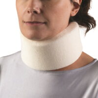 OTC Cervical Collar, 2.5 inch Soft Foam, Narrow Depth, White, X-Small