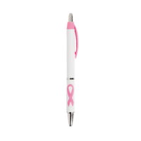 Pink Ribbon Grip Pens - Stationery - 24 Pieces