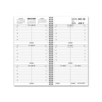 Weekly Appointment Book Refill Hourly Ruled 6.25 x 3.25, 2022