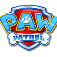 Paw Patrol Logo 1/4 Sheet Edible Birthday Cake Topper Frosting Sheet