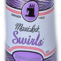 Maxi Lock Swirls Purple Berry Wave Serger Thread  53-M58