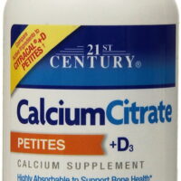 Calcium Citrate + D3 Petites Coated Tablets 200 ea