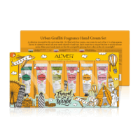 Aliver 6-Piece Hand Cream Gift Set, Natural Plant-Scented Hand Cream Moisturizing, Suitable for Dry and Cracked Hands and Working Hands, Hand Cream Travel Set