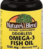 Natures Blend Omega-3 Fish Oil 1200 mg Odorless Enteric Coated - 60 Softgels