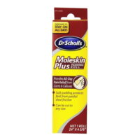 Dr. Scholls Moleskin Plus Roll Padding, 24 In X 4 5/8 In - 1 Ea