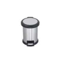 Mainstays 3.1 gal Stainless Steel Round Kitchen Garbage Can