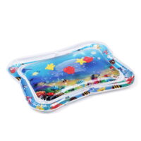 Abody Inflatable Baby Water Mat Infant Tummy Time Playmat Toddler Fun Activity Play Center
