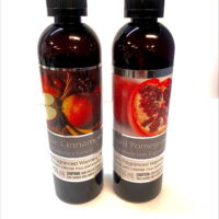 Hosley Set of 2 Assorted Fragrance Warming Oils 5oz Each-Spiced Pomegranate & Apple Cinnamon