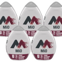 MiO Cherry Blackberry Liquid Water Enhancer , Caffeine Free, 1.62 fl oz Bottle (Pack-5)