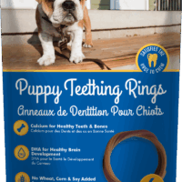 N-Bone Dental Treat Puppy Teething Rings Chicken 6pk 7.2 oz