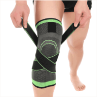 3D Weaving Knee Brace Breathable Sleeve Support for Running Jogging Sports 1pcs