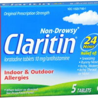Claritin 24 Hour Allergy Medicine, Antihistamine Tablets, 10 mg, 5 Ct