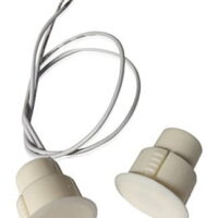 5 pcs White Recessed Door Contacts NC Security Alarm Window Sensors With Magnetic Reed Switch. These Â¾â€ Door Contact Position switches (DCS) Work with All Access Control and Burglar Alarm Systems