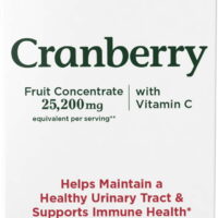 Nature's Bounty Cranberry with Vitamin C, Dietary Supplement Softgels, 25,200 Mg, 60 Ct